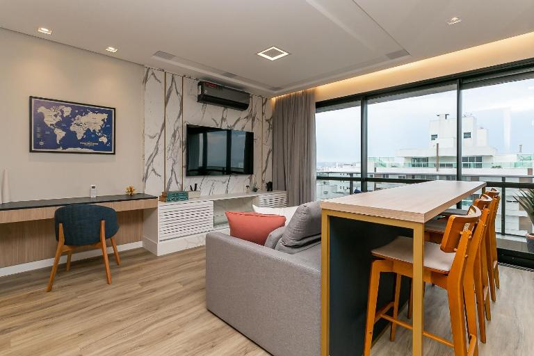 WI-FI 500MB | Studio Vista-Mar com Foodhall #CA47 - B&B Florianópolis