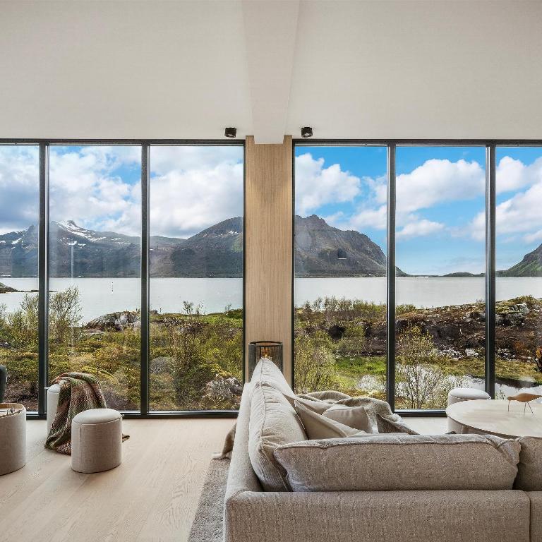NEW! Luxury Cabin in beautiful Lofoten - Chambres d'hôtes Kleppstad