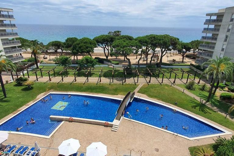 Ático con gran terraza y vistas al mar - Chambres d'hôtes Blanes