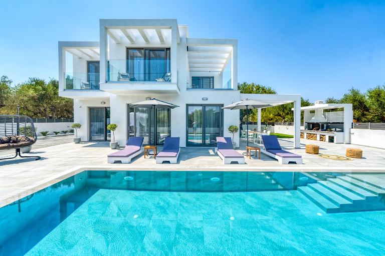 AJ - Seaview Private Villa - B&B Tsilivi
