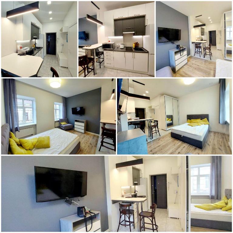 Сучасний стиль і комфорт в центрі Львова, smart-TV - Bed and Breakfast Lviv