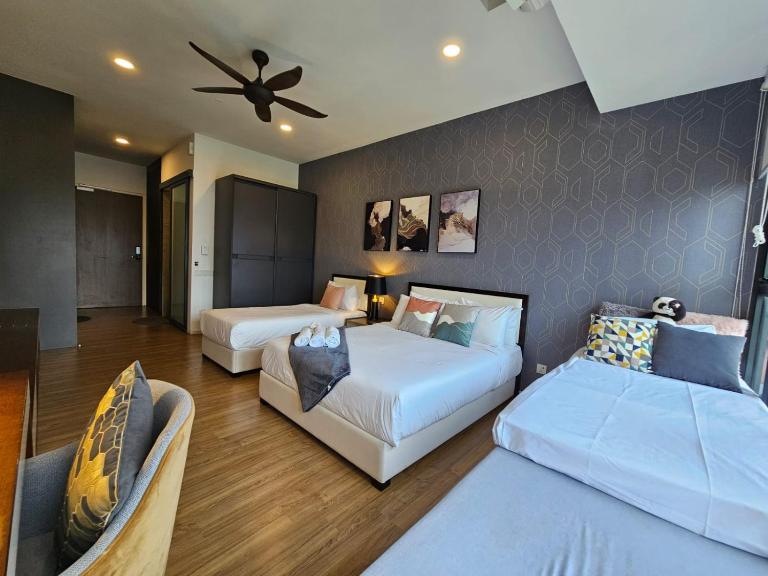 Luxurious Ceylonz Suite near Bukit Bintang 4pax - B&B Kuala Lumpur