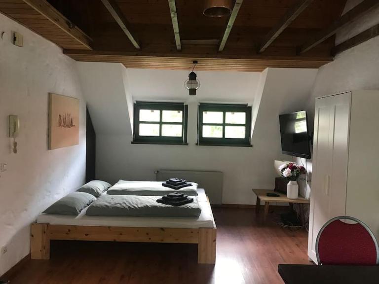 Appartement im Schildescher Ortskern - Chambres d'hôtes Bielefeld