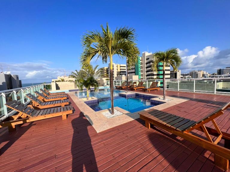 Apartamento JTR Cond Beira Mar - Castelo B Temporada - B&B Maceió