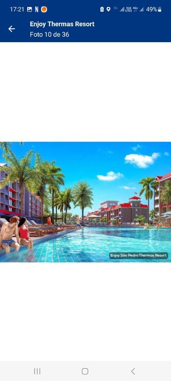 Thermas São Pedro Park Resort - B&B Águas de São Pedro