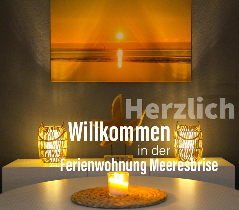Meeresbrise Ferienwohnung mit Balkon und Meerblick - Bed and Breakfast Wilhelmshaven