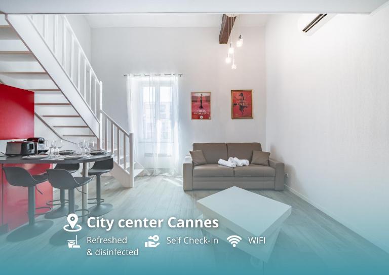 Hypercentre - Palais - Croisette - Suquet - AY - Bed and Breakfast Cannes
