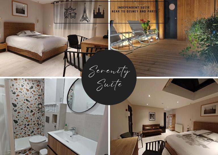 Serenity Indepedent Suite near to Disneyland & Paris - B&B Bussy-Saint-Georges