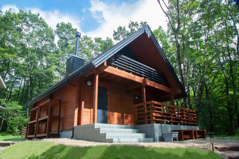 LEVATA Nasu バレルサウナ付きログハウス BBQ可 1棟貸切 6名様まで同料金 - Chambres d'hôtes Nasu