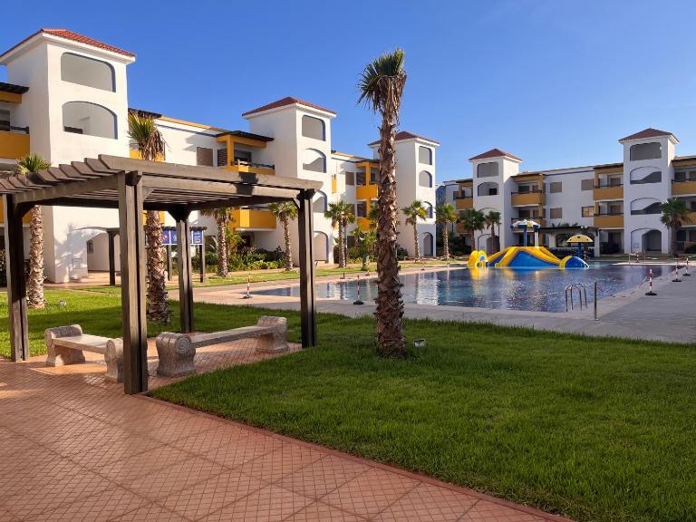 Luxueux appartement avec piscine à la Marina Saidia - Ferienwohnung Saidia