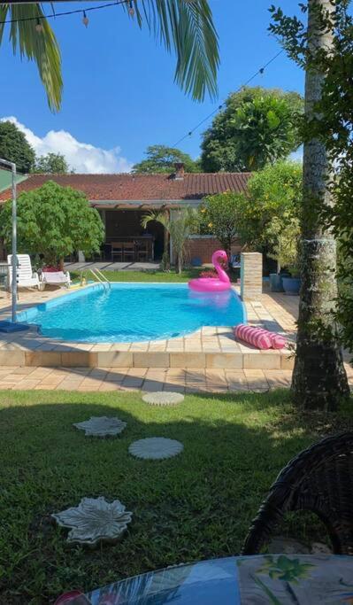 Chalé Flamingo com Piscina Casa inteira em Morretes - B&B Morretes