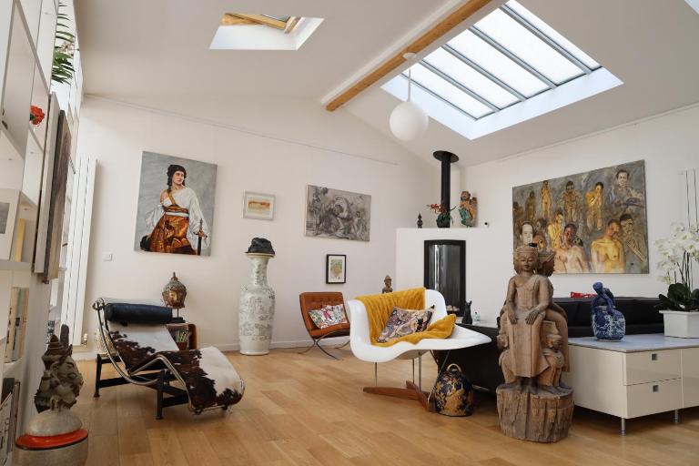 Loft, atelier artiste Montmartre - B&B Parigi