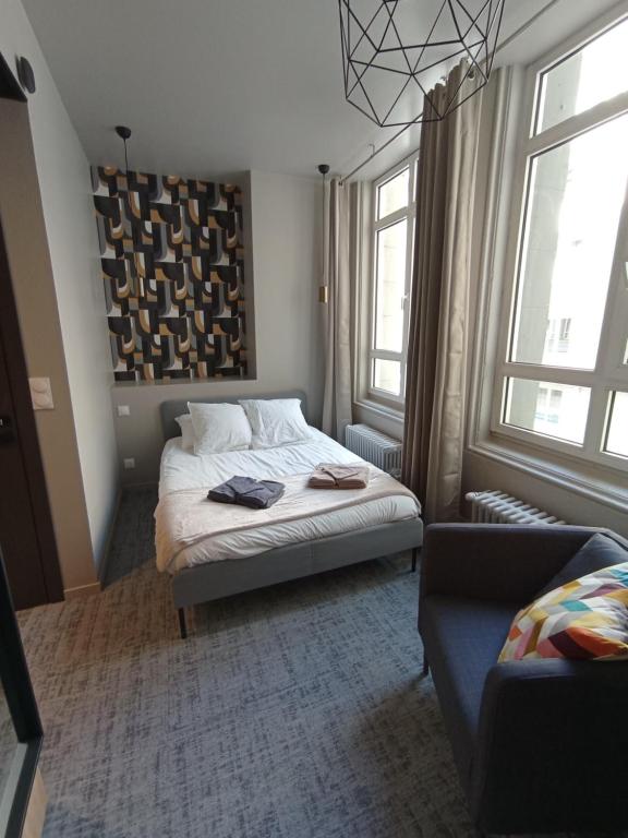 Le 12 studio neuf wifi app 009 - B&B Saint-Étienne