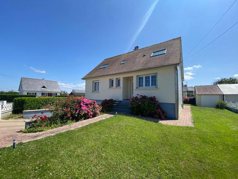 Maison vue mer Omaha Beach - B&B Vierville-sur-Mer