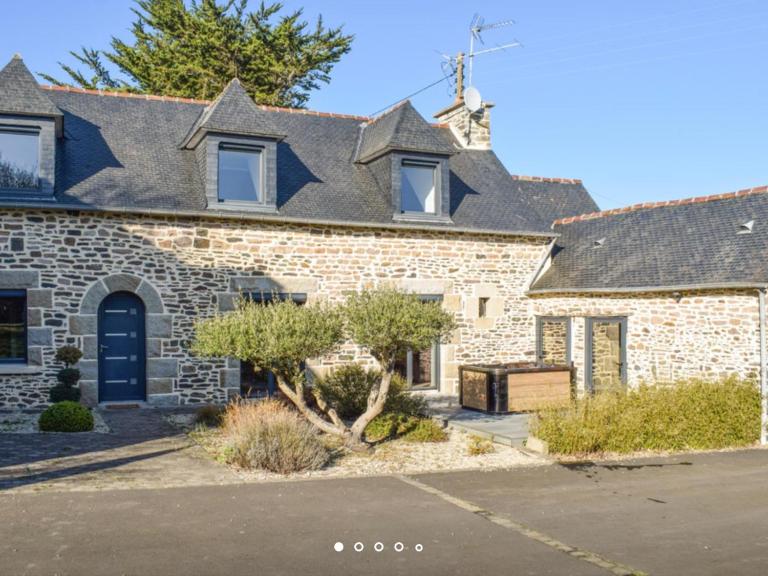 La longère d'Adèle Gîte de charme avec jacuzzi - Ferienwohnung Plouézec