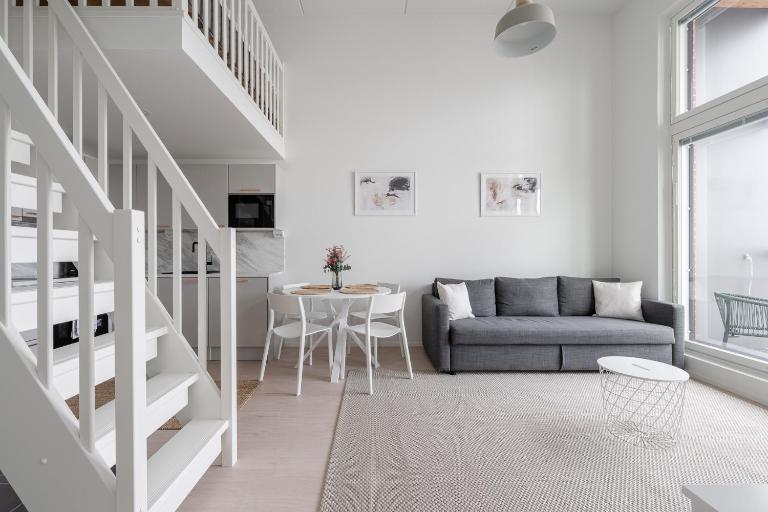 Brand New Top Floor Loft with Balcony - B&B Tampere