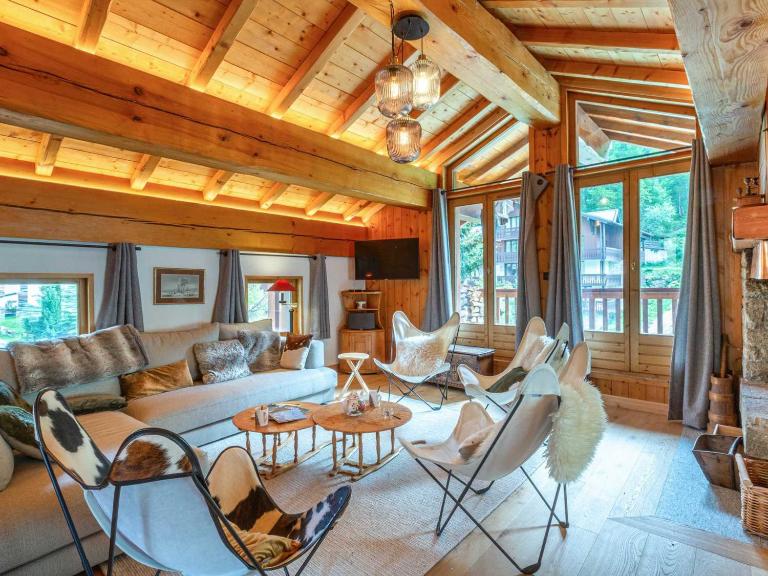 Appartement duplex de haut standing, skis aux pieds, 82m², 8 pers., cheminé, au cœur de Val d'Isère - FR-1-694-305 - Ferienwohnung Val-d'Isère