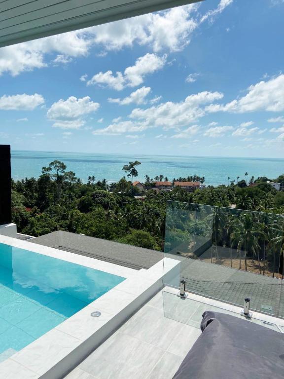 duplex 2 bedroom sea view villa with private pool - B&B Ko Samui