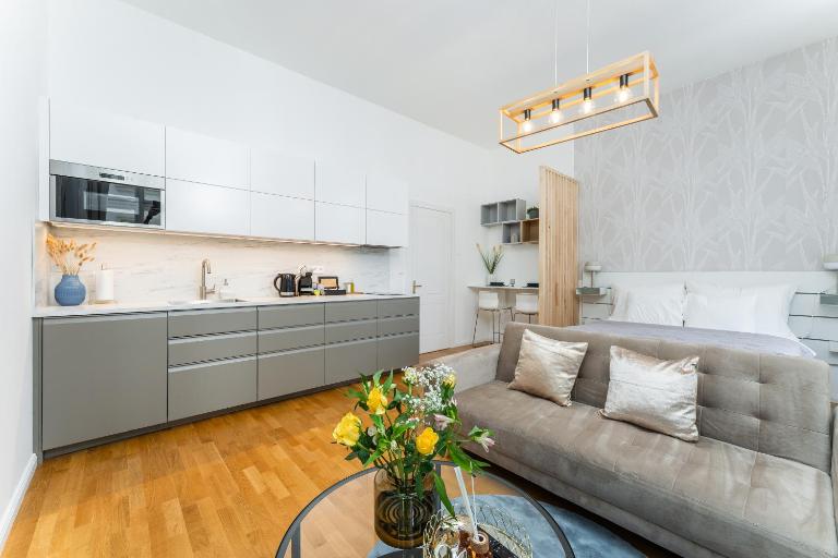 Anytime Holiday- Muzeum Apartments - Chambres d'hôtes Prague