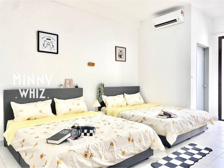 Family Suites Netizen Balcony near MRT #23 - Chambres d'hôtes Cheras