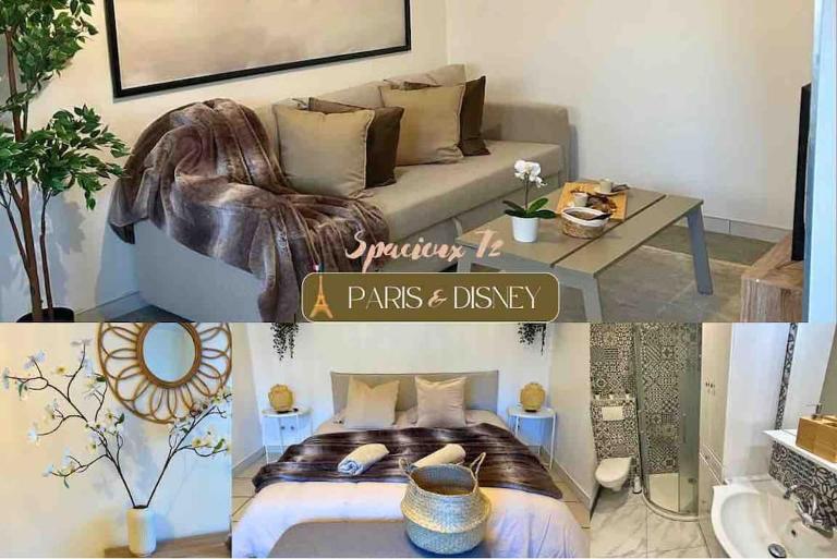 T2 cocooning proche Paris et Disney - B&B Lagny-le-Sec
