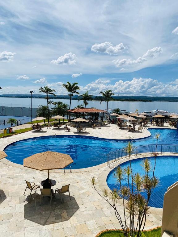 Flat acolhedor beira lago - B&B Brasília