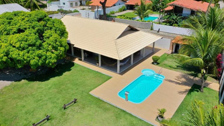 Piscina/Churrasqueira/100m BeiraMar/3Qrts com AR - B&B Barra de São Miguel