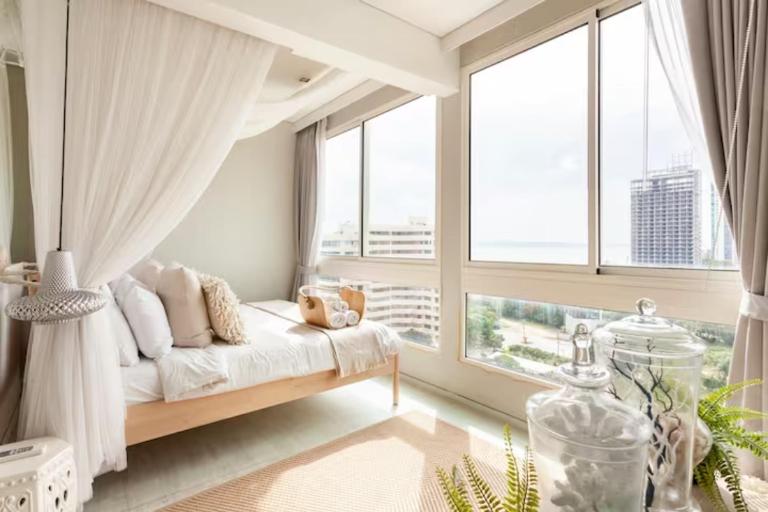 Family Suite Sea view 2Bedroom at Veranda Residence Pattaya - B&B Ban Na Chom Thian