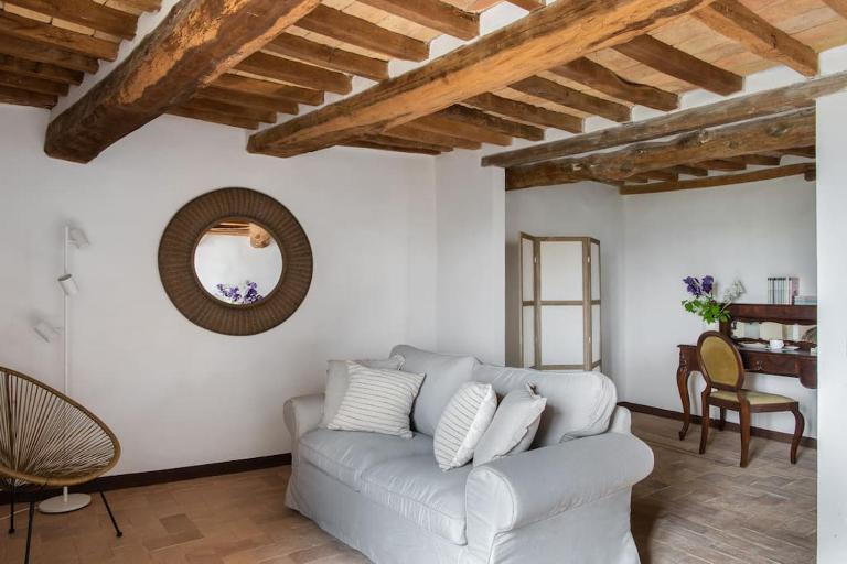 Il Borghetto - La Casa di Elba, Terrazzo panoramico in Val d'Orcia - B&B Castelnuovo dell'Abate