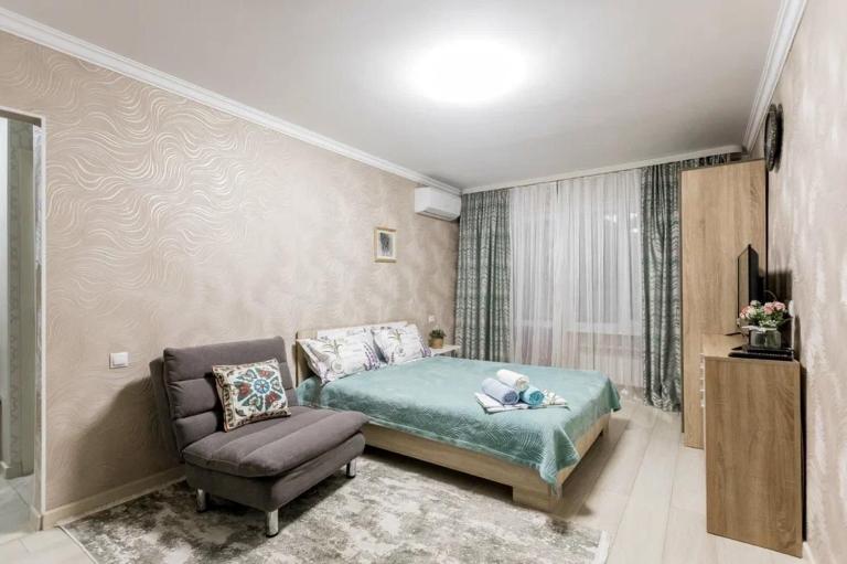 Уютная квартира на Арбате - Chambres d'hôtes Almaty
