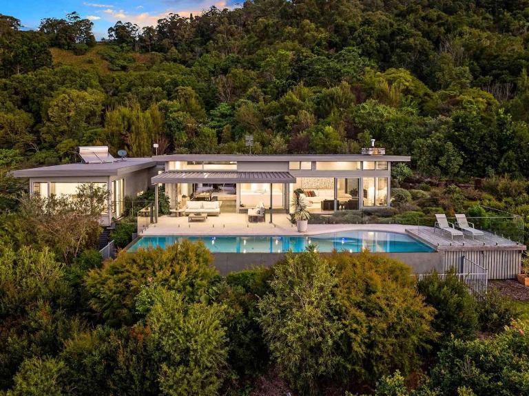 The Springs - architect-designed home with pool - Chambres d'hôtes Mullumbimby