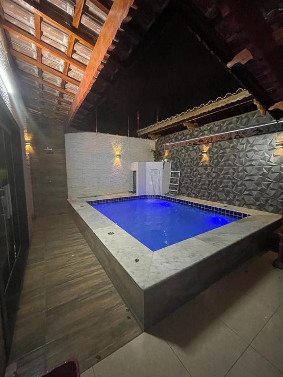 Casa com piscina em praia grande piscina aquecida - B&B Praia Grande