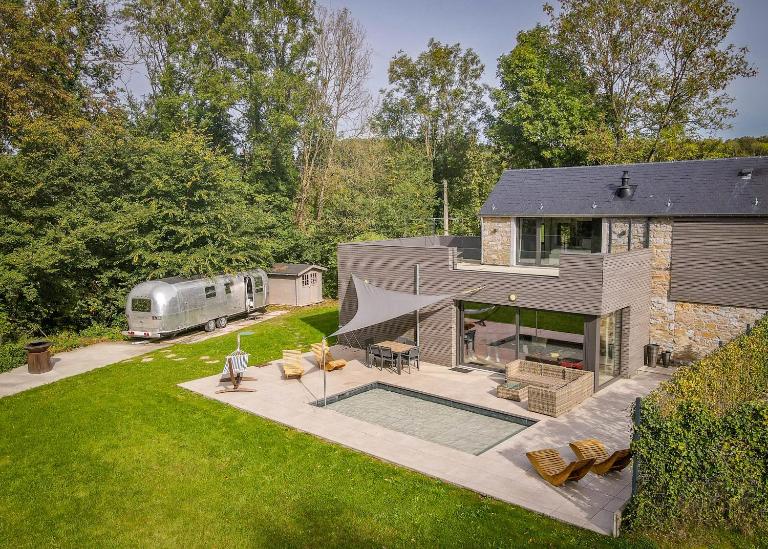 Le Fermage - logement avec piscine, sauna et jacuzzi - Bed and Breakfast Vincon