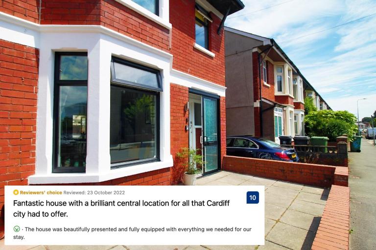 Maindy House - Home close to City Centre + parking - Chambres d'hôtes Cardiff