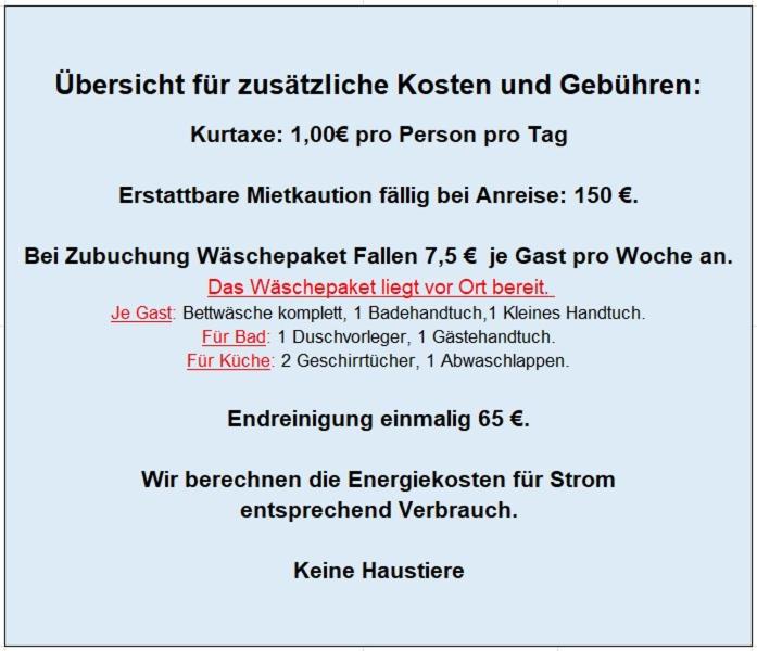 FerienHaus Zur Sonne, Zislow - Ferienwohnung Zislow