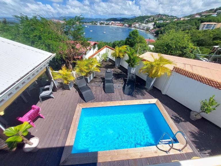 VILLA NAUTILIA, vue mer, proche plage - Chambres d'hôtes Les Trois-Îlets