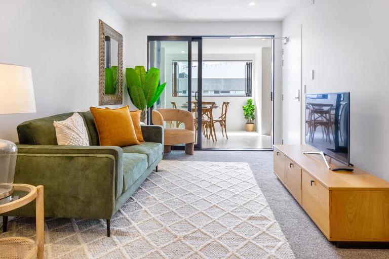 Modern CBD Stay, Parkside and Balcony - B&B Christchurch
