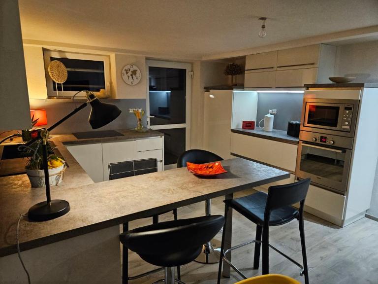 Le repos des escargots - Appartement 3 étoiles - label Qualidog - 1 à 6 personnes avec jardin ombragé et aménagé - Chambres d'hôtes Haguenau