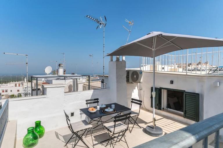 Casa Nido Ostuni Stadthaus mit Meerblick Terrasse - B&B Ostuni