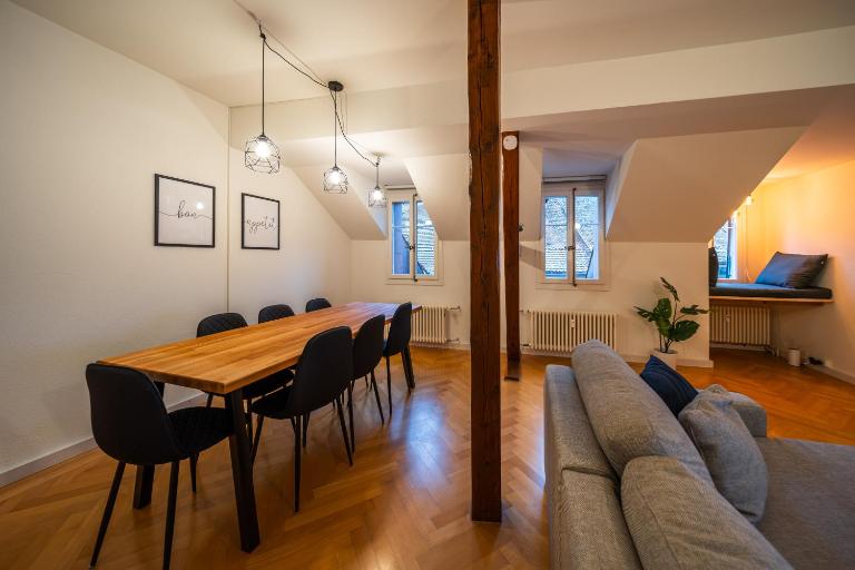 Old town apt in the heart of Thun with garden - B&B Thun