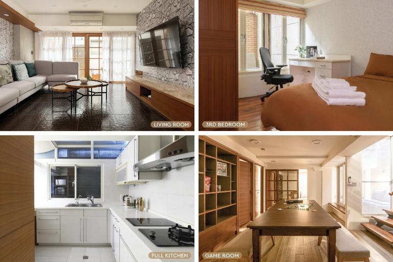 5B3b Dream Home 3min to Tech Building MRT 夢想之家 5房3衛 3分到科技大樓 - Ferienwohnung Taipeh