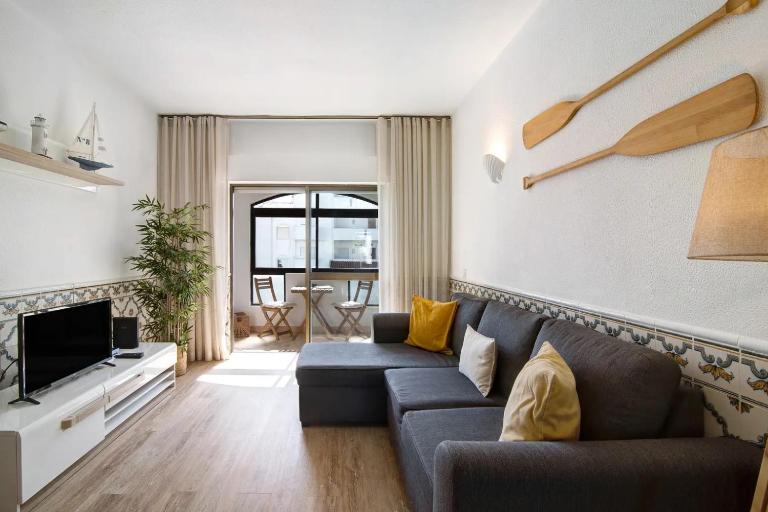 Blue wave escape apartment -T1 perto da praia com varanda - Ferienwohnung Albufeira