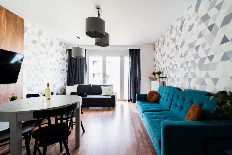 Big Apart - Atal Towers - 3 Rooms - Private Parking Place - Bed and Breakfast Wrocław