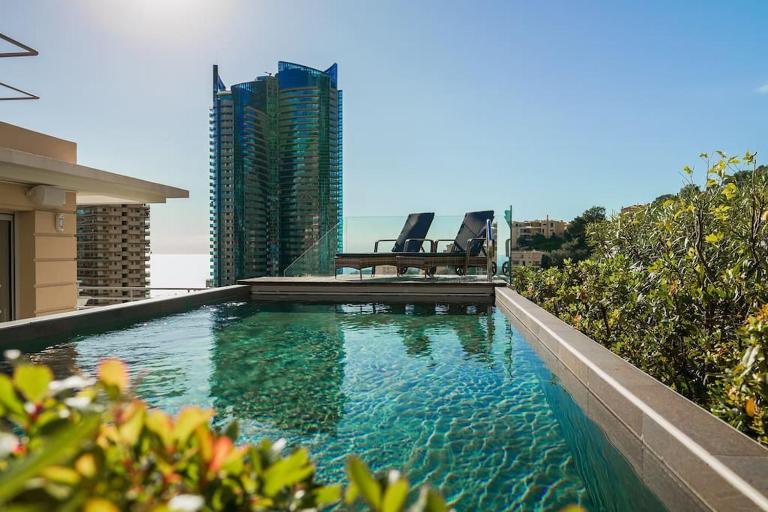 Montecarlo Luxury Apartment Pool - Ferienwohnung Beausoleil
