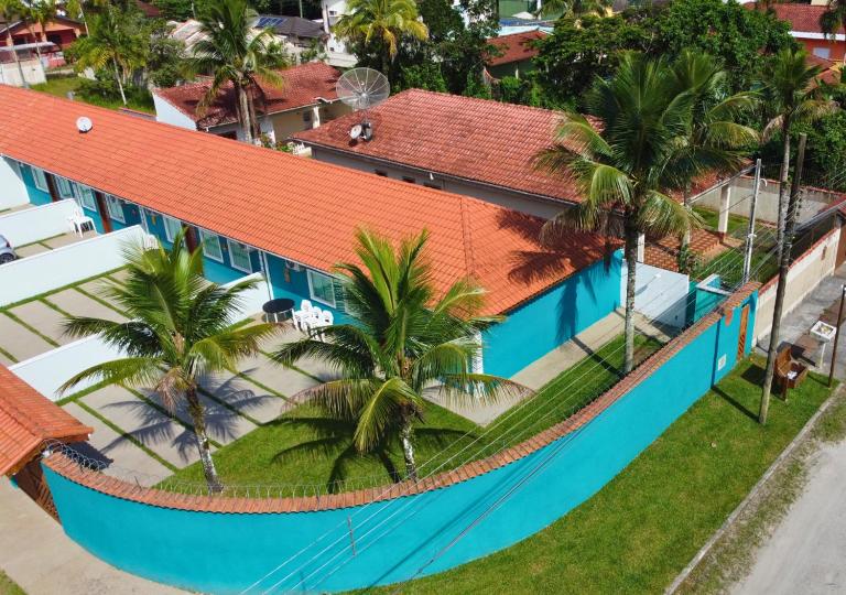 Maré de Lua Boracéia - Casas com 1 e 3 quartos - 1 quarteirão da Praia de Boracéia - São Sebastião - B&B Barroca