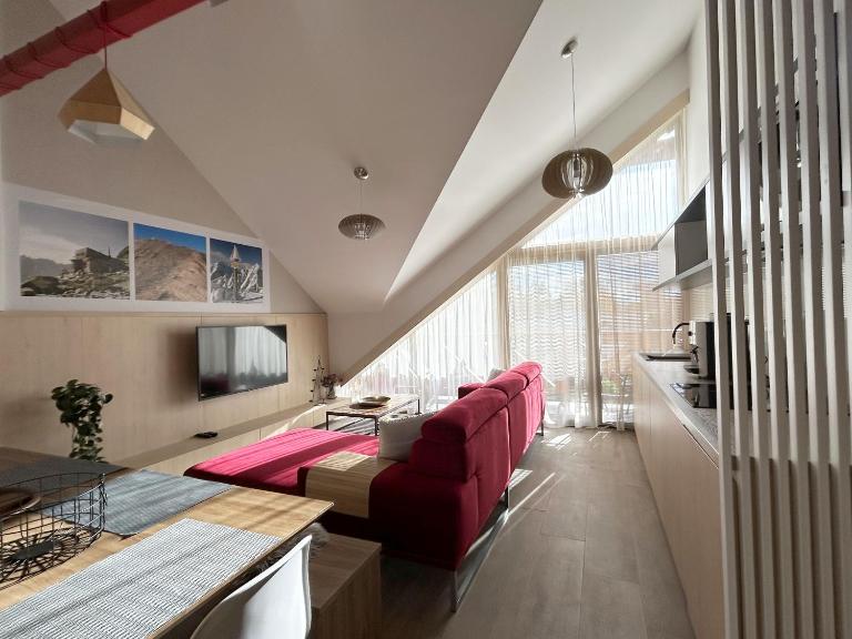 Moderný apartmán Swen s 2 terasami Tatranská Lomnica - B&B Tatranská Lomnica