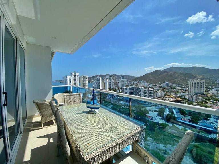 Exclusivo apto en playa salguero - B&B Santa Marta