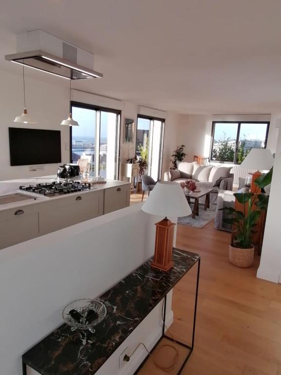 Magnifique maison-Vue mer exceptionnelle. - B&B Audierne