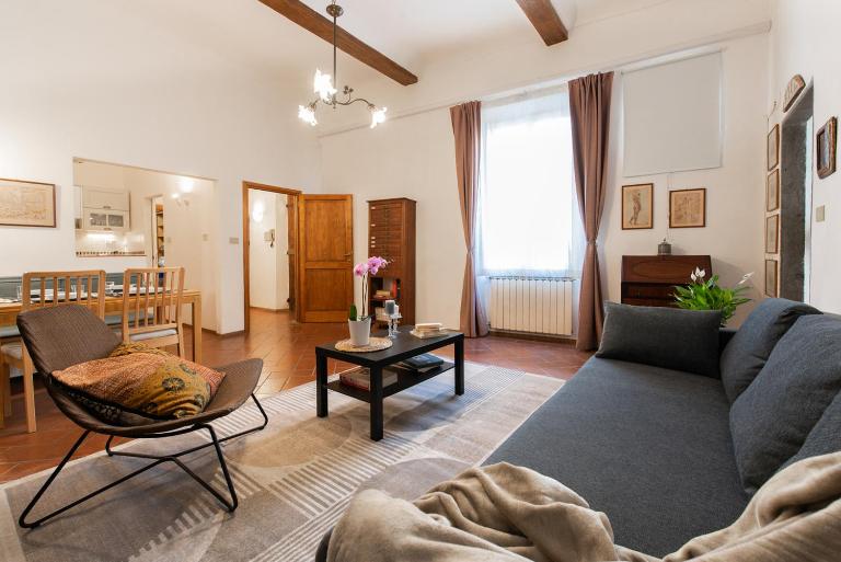 Spacious family flat S. Spirito 8 sleeps - B&B Firenze