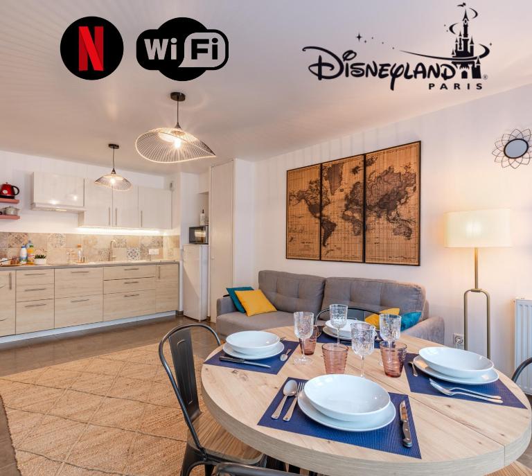 Perfect Disney Getaway - Private Parking - B&B Coupvray